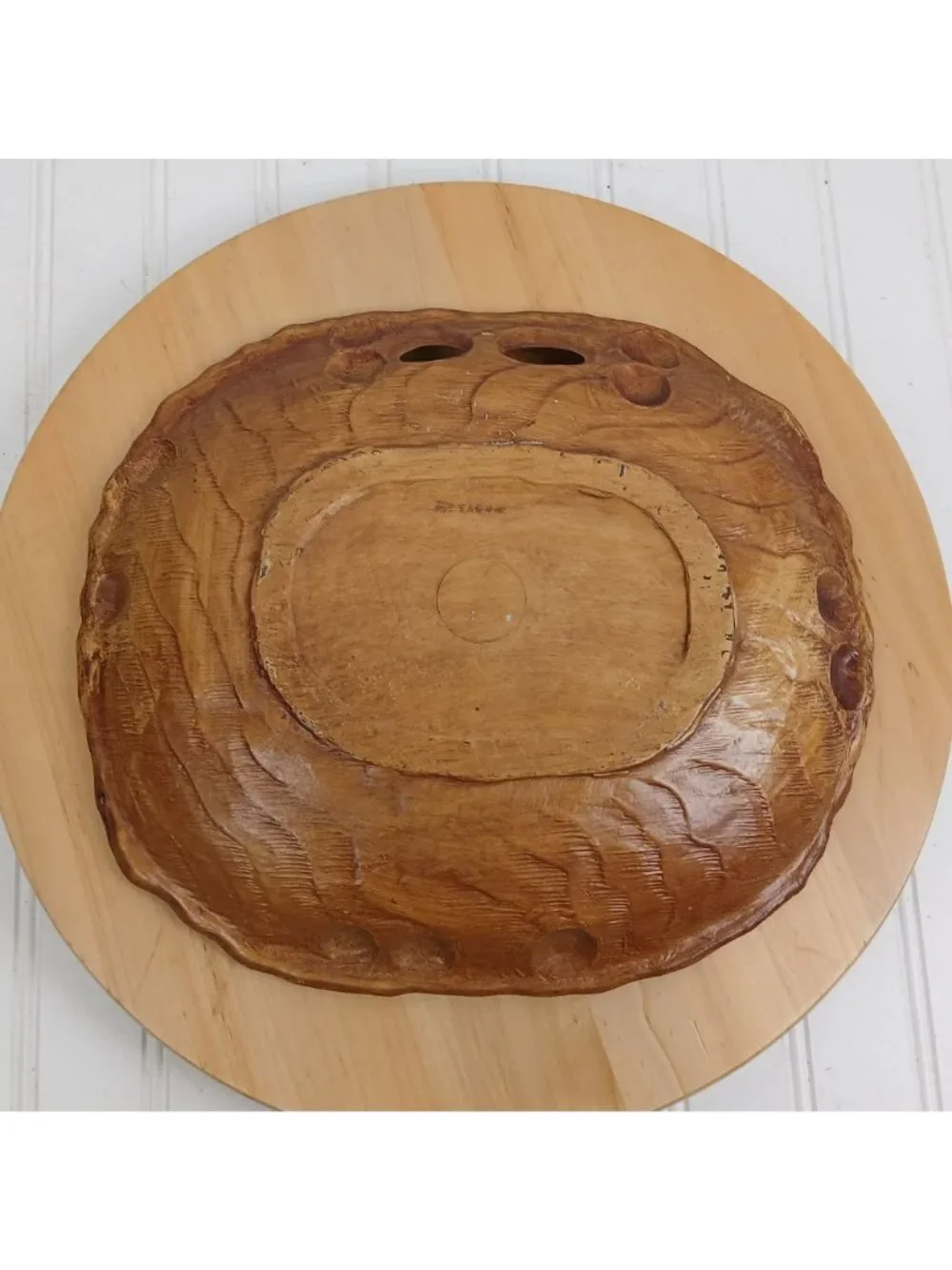 Vintage Mount Rushmore National Memorial Souvenir Platter Bowl by Taco USA 3D Fa